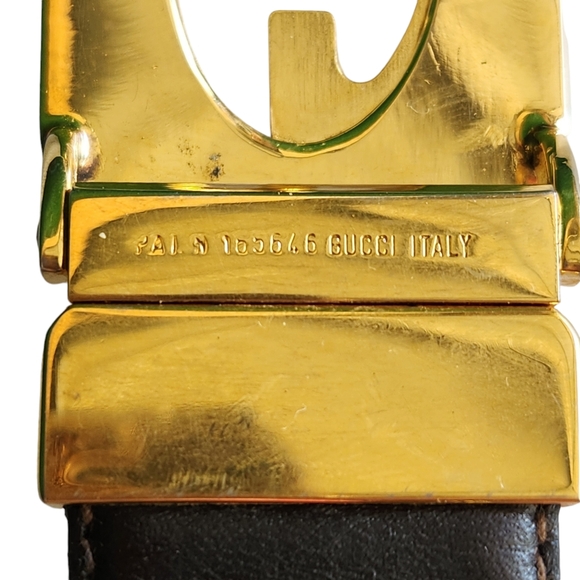 GUCCI Iconic Reversible Black and Brown Belt Size 29 - Picture 10 of 16